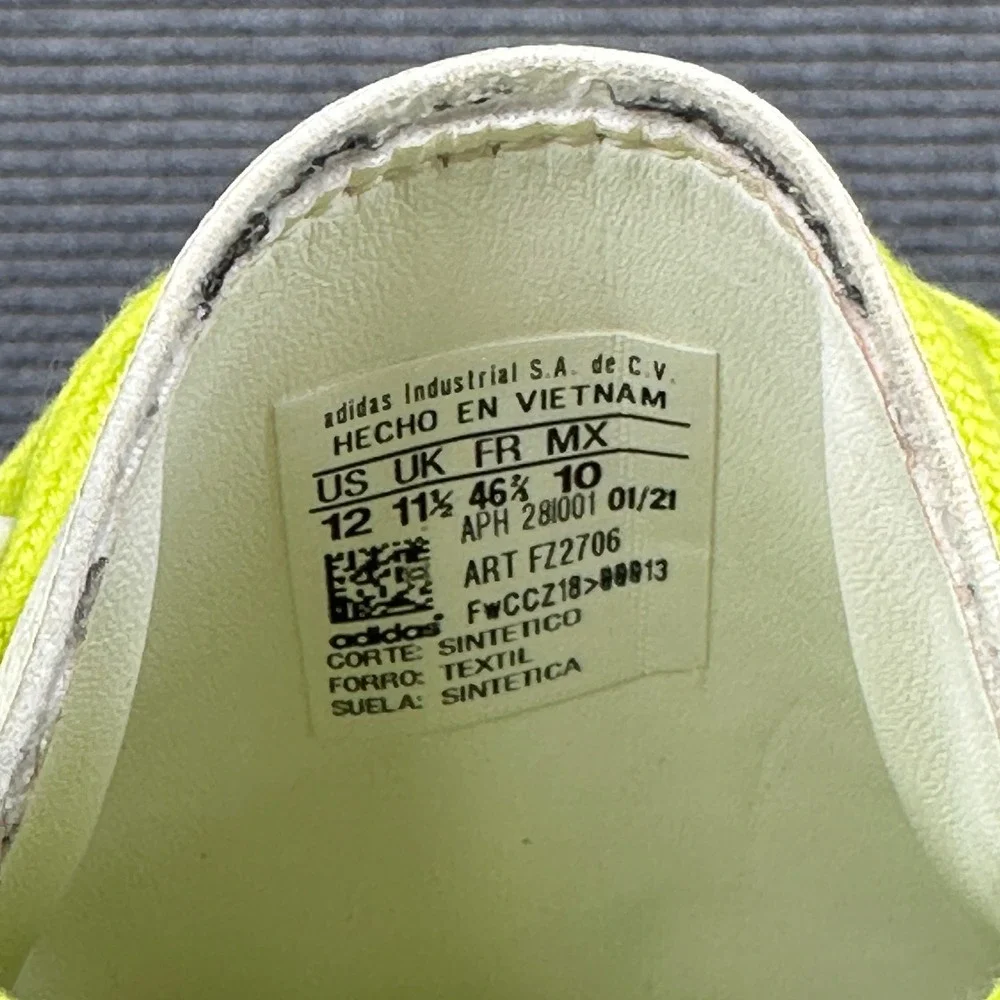 Adidas Stan Smith Disney Monsters Inc Mike Wazowski Mens 12 FZ2706 Green Cream